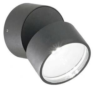 Ideal Lux -LED Venkovní nástěnné svítidlo OMEGA LED/7W/230V CRI 90 IP54 antracit