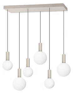 Ideal Lux - LED Lustr na lanku ODEON LED/39W/230V CRI 90 béžová/bílá