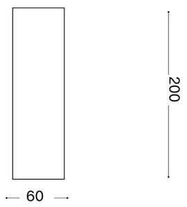 Ideal Lux - LED Bodové svítidlo LOOK 1xGU10/7W/230V CRI 90 6x6 cm mosaz