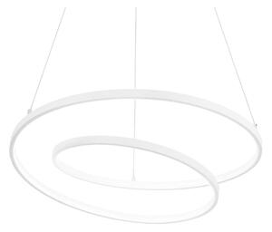 Ideal Lux - LED Stmívatelný lustr na lanku OZ LED/55W/230V pr. 80 cm CRI 90 bílá
