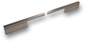 Nábytková úchytka PRESTIGE s roztečí 384 mm v povrchu broušený nikl. Praktický doplněk do interiéru