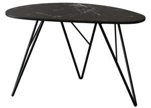Černý mramorový konferenční stolek Miotto Cecina 60 x 40 cm