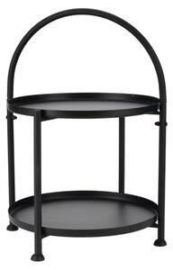 Odkládací stolek WILMER černá