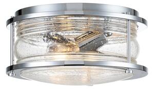 Quintiesse QN-ASHLANDBAY-F-PC-BATH-Kou. str svítidlo ASHLAND 2xE27/60W/230V IP44