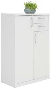 KOMODA, bílá, 72/110/36 cm Xora - Široké komody