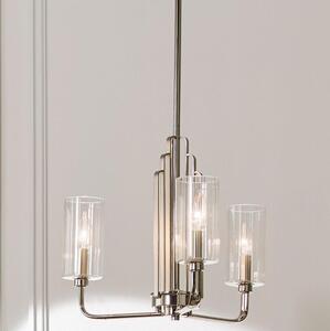 Quintiesse QN-KIMROSE3-PN - Lustr na tyči KIMROSE 3xE14/40W/230V lesklý chrom