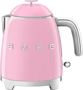 Smeg KLF05PKEU Rychlovarná konvice 50's Style Mini pastelově růžová