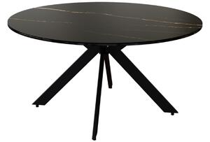 Černý keramický konferenční stolek Miotto Moena 75 cm