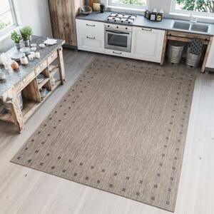 Makro Abra Kusový koberec Sisal MELISSA KE63A hnědý Rozměr: 80x150 cm