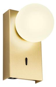 Redo 01-4657 - LED Nástěnné svítidlo NORMA LED/5W/230V CRI 90 USB zlatá