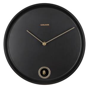 NÁSTĚNNÉ HODINY černá 30 cm Karlsson - Nástěnné hodiny, Online Only