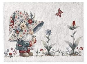Gobelínový běhoun na stůl Jarní skřítek Chenille IT118 Barva Vícebarevná Rozměry 50x40 cm