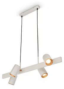 Briloner 4058044 - Lustr na lanku ERA 4xGU10/10W/230V krémová