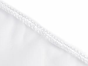 Záclona / voál hladký s olůvkem METRÁŽ šíře 270 cm - 3 bílá olůvko
