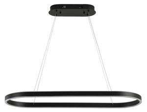 Brilagi - LED Lustr na lanku PONDIE LED/43W/230V 80x30 cm černá