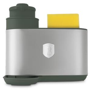 BERLINGERHAUS Dávkovač mycího prostředku 2 v 1 Matte Green Collection BH-8933