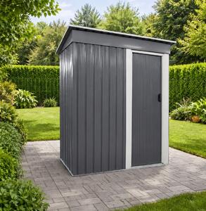 Zahradní domek BestBerg BBSH-305G / 1,4 m² / 162 x 181 x 86 cm / šedá