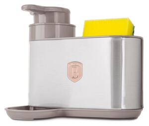 BERLINGERHAUS Dávkovač mycího prostředku 2 v 1 Taupe Collection BH-8930