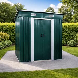 Zahradní domek BestBerg BBSH-406GN / 2,25 m² / 121 x 194 x 192 cm / zelená
