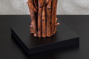 Stolní lampa EUPHORIA I 60 CM masiv longanské dřevo Svítidla | Stolní
