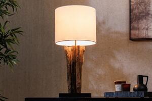 Stolní lampa PERIFERE 60 CM masiv teak Svítidla | Stolní