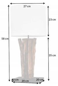 Přírodní stolní lampa Perifere
