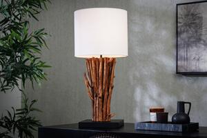 Stolní lampa EUPHORIA I 60 CM masiv longanské dřevo Svítidla | Stolní