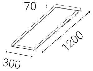 Stropné svietidlo Lena/Nela 120 Surface Kit
