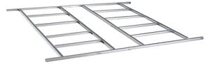 Základna BBSH-ZDSL6 pro zahradní domek BestBerg ZDSL-6 / 200 x 216 cm / ocel / stříbrná
