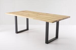 Jídelní stůl ROCKFORD dub divoký Velikost stolu 160x90