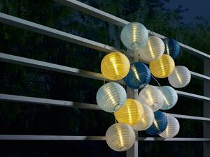 LIVARNO home Světelný LED řetěz XXL (lampiony, barevné) (100373147002)