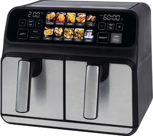 ProfiCook FR 1287 H dvojitá horkovzdušná fritéza, 8 l