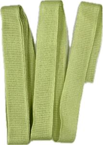 Stuha látková Nature Taft – Soft Green světle zelená 15mm x 2m (7,- Kč/m)