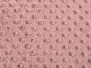 Minky s 3D puntíky - 21 (14-803) pudrová