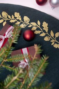 Pluto Bavlněný koberec pod vánoční stromek - Brass Oak PL113