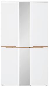 SKŘÍŇ NA ODĚV, bílá, dub artisan, 105/192/38 cm Voleo - Skříně na oblečení