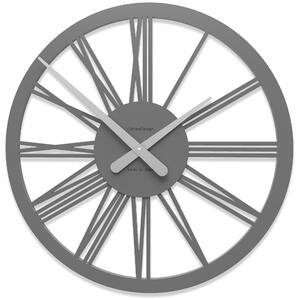 Hodiny CalleaDesign 10-114-3 45 cm tmavě šedá