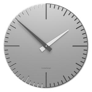 Hodiny CalleaDesign 10-025-2 Exacto 36 cm stříbrná