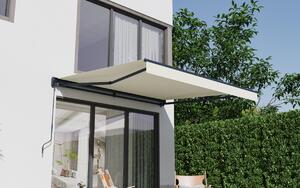 Elektrická markýza BestBerg BBSU-E350BG / 350 x 300 cm / béžová