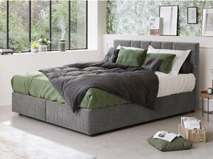 Čalouněná postel NALA včetně topperu plocha spaní 160x200