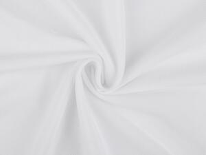 Velvet strukturovaný jednobarevný - 1 bílá