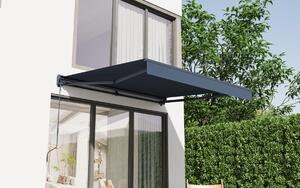 Elektrická markýza BestBerg BBSU-E295CG / 295 x 250 cm / šedá