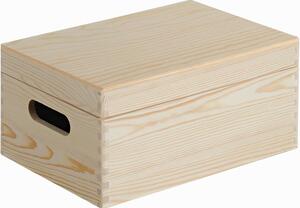 Kesper 69401 Úložný box s výklopným víkem borovice 29 x 19 x 13,5 cm, S
