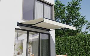 Elektrická markýza BestBerg BBSU-E295BG / 295 x 250 cm / béžová
