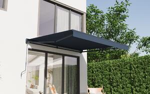 Elektrická markýza BestBerg BBSU-E350CG / 350 x 300 cm / šedá