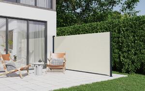 Zatahovací markýza/boční zástěna BestBerg BBSU-S400CG / 180 × 400 cm / béžová