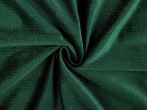 Velvet strukturovaný jednobarevný - 21 zelená tmavá