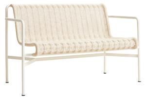 HAY Zahradní lavice Palissade Cord Dining, Cream White