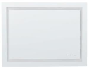 LED koupelnové zrcadlo PRENOIS 80 cm 60 cm Stříbrná