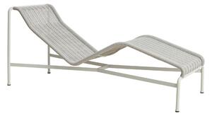 HAY Zahradní lehátko Palissade Cord Chaise Longue, Sky Grey
